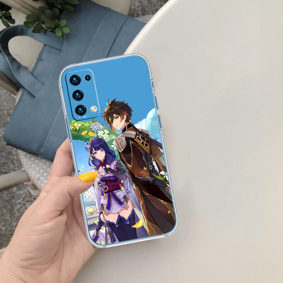 Чехол CJ60 Genshin Impact для LG K22 K30 K40 K40S K41 K42 K50 K50S K51 K51S K52 K61 K62 K71 K92 Q60 Q61 V40 V50 V60