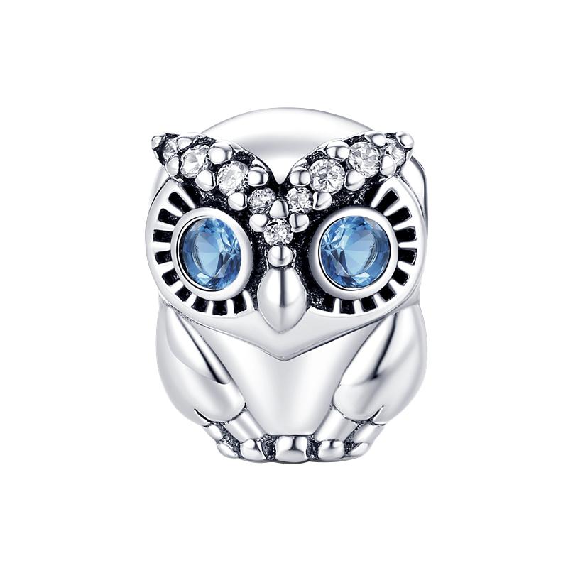 Qikaola Классические милые подвески в виде слона, бусины, подходят для оригинального браслета, настоящее серебро, подвеска, ювелирные изделия своими руками