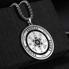 Stainless Steel Angel Seal Archangel Metatron Necklace Geometric Solomon Spiritual Necklace The Secrets of the Kabbalist Jewelry