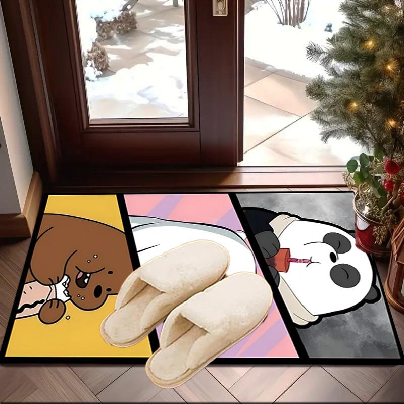 Nightly Friends bears Adventure Carpet, Chair Rug,Rug for Office Bedroom living rooms, Doormat decor Fan Gift Christmas Gift