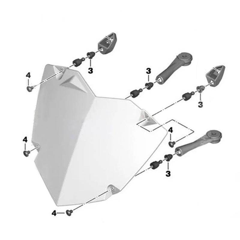 For BMW R1250GS R1200GS ADV Adventure Motorcycle Headlight Grille Guard Cover Protector R 1200 / 1250 GS 2013 - 2020 2019 2016