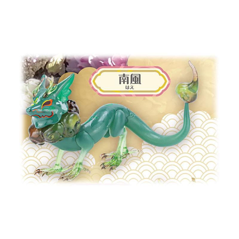 Genuine Gacha Scale Model Baby Dragon III Three-dimensional Dragon and Baby Dragon Assembly Ornament Action Figure Toys