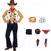Toy Story Woody And Jessie Polyester Cosplay Outfits For Anime Fans And Role Play Enthusiasts