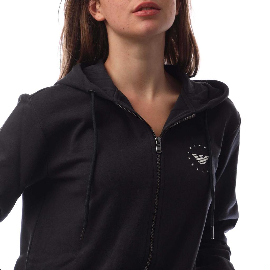 Emporio Armani Womens/Ladies Full Zip Hoodie