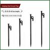 Outdoor Camping Carbon Steel Tent Peg Set – Windproof Ground Anchors for Beach and Canopy Fixing