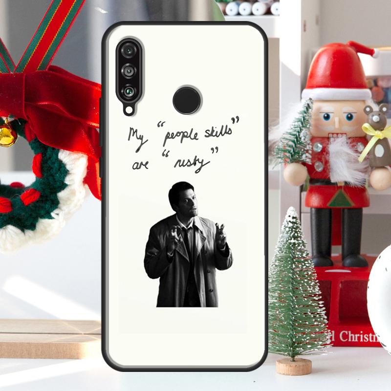 Чехол для телефона Huawei Nova 12i 11i 8i 12s Y73 Y72 Y61 Y91 Y90 Y70 Y60 9 10 SE P60 Pro P30 P40 Lite с изображением Сверхъестественное