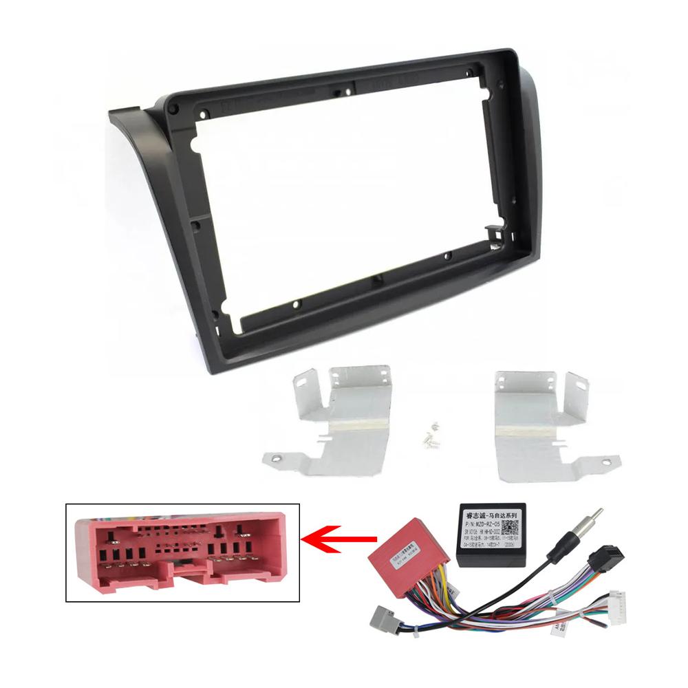 Android Carplay автомобильное радио для Mazda 3 BK 2003-2008 мультимедийный проигрыватель головное устройство стерео GPS навигация BT WIFI 4+64 ГБ