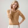 Pullover Sweaters For Women Round-neck Classic Long Sleeve Breathable Loose Soft Cozy Knitted Sweater Tops