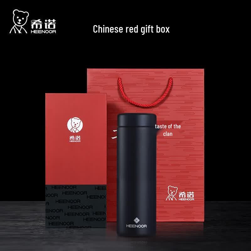 Heenoor 304 Stainless Steel Business Thermos with Tea Infuser