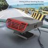 12V Car Defroster Demister Heater Cooling Fan Adhesive Windshield Defogger Car Interior Accessories Angle Adjustable
