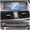 Carbon Fiber Style Center Console Trim Sticker for BMW X5 X6 E70 E71 Interior Panel