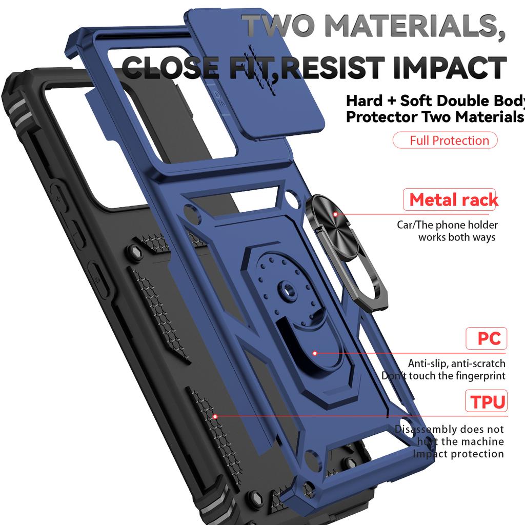 Armor Ring Bracket Shockproof Case for Xiaomi 15T Pro 14t 5g 13T 12T Pro Xiao Mi 15t Mi15t Protection Covers