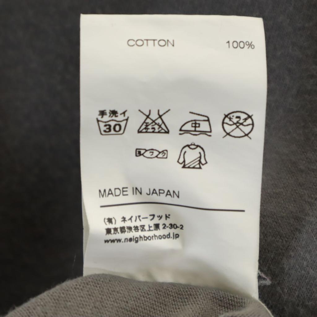 Neighborhood Сделано в Японии футболка с рукавом 7 минут 2 серый рон т мужская б/у