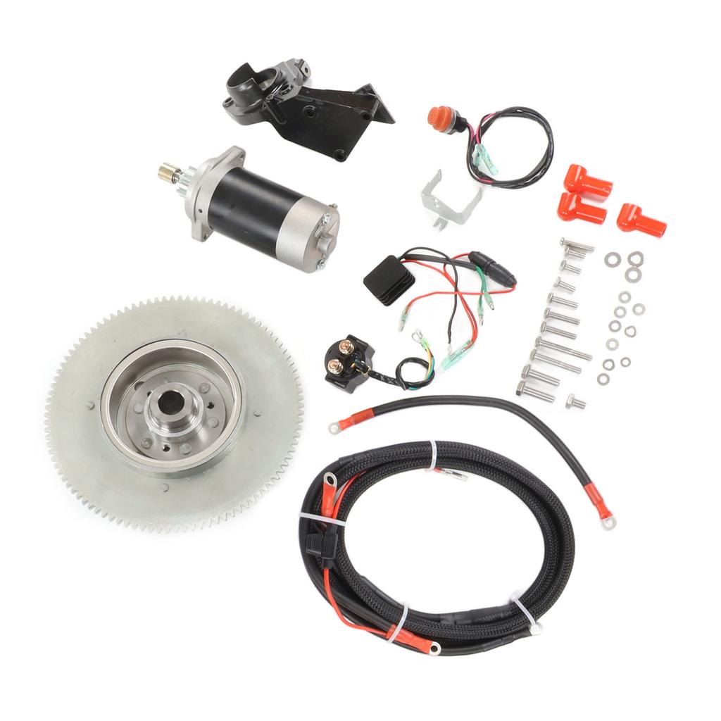 Outboard Motor Rear Operation Modified Electric Starter 61T?85550?10?00 Accessories Fit for T30 2