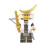 8pcs Building Blocks Minifigure Japanese Samurai Figure