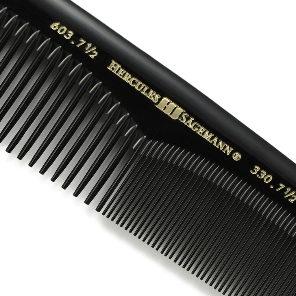 Многоцелевая классическая женская расческа Hercules Sägemann 603-330 7 дюймов, маленький размер