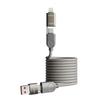 Sakura Garage Зарядка и с Магнитным Зарядным Кабелем 4-в-1, USB-C, Lightning, USB-A, Длиной 1.2 м, Соединяющийся