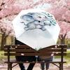 1PC Elephant Umbrella-8-Rib Reinforced, Automatic Open, Lightweight & Durable, Fashion Accessory for Outdoor, H0412