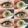 FUNSACHY 1 пара натуральных линз корейского стиля цветные контактные линзы синие линзы коричневые туманные перламутровые цветные линзы высококачественные мягкие линзы