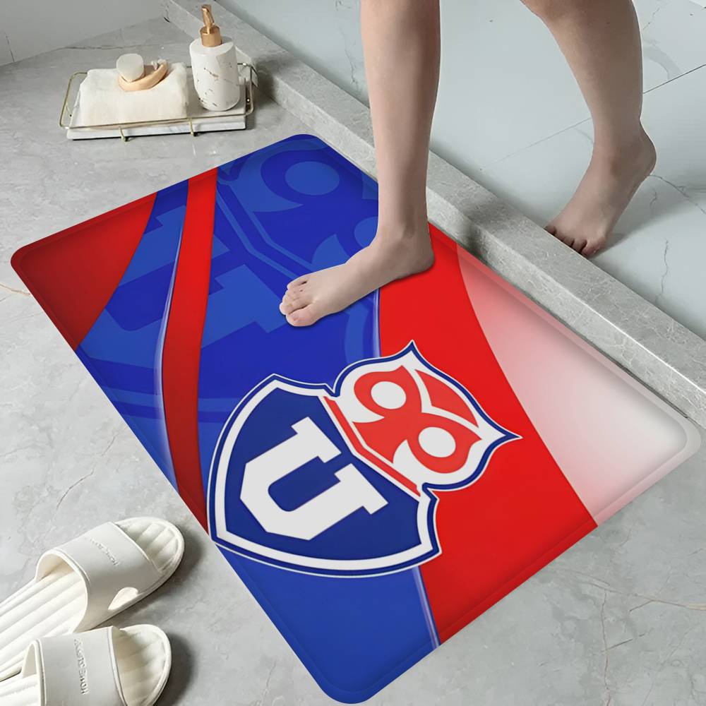 Chile U-University Logo Floor Mat Rectangle Anti-slip Home Soft Badmat Front Door Indoor Outdoor Mat Hotel Decor Mat