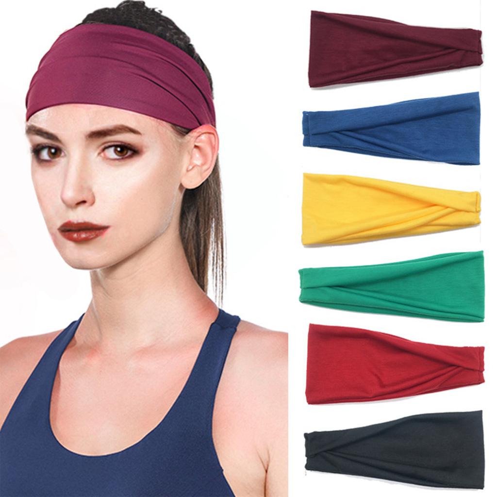 Fitness Equipment Yoga Hair Band Jogging Sweat Absorbing Band Silicone Anti- Slip Anti- Sweat Headband Sports Headband