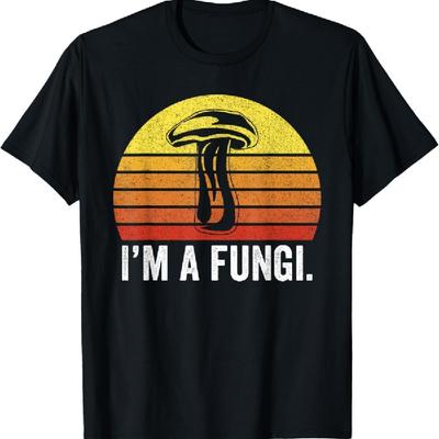 Я Гриб Футболка Смешные Грибы Fun Guy Каламбур Биология Грибы Футболка