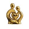 Couple Sculpture Couple Ornament Ceramic Couple Statue Hugging Figurine Lover Sculpture Wedding Anniversary Decor Valentines Day