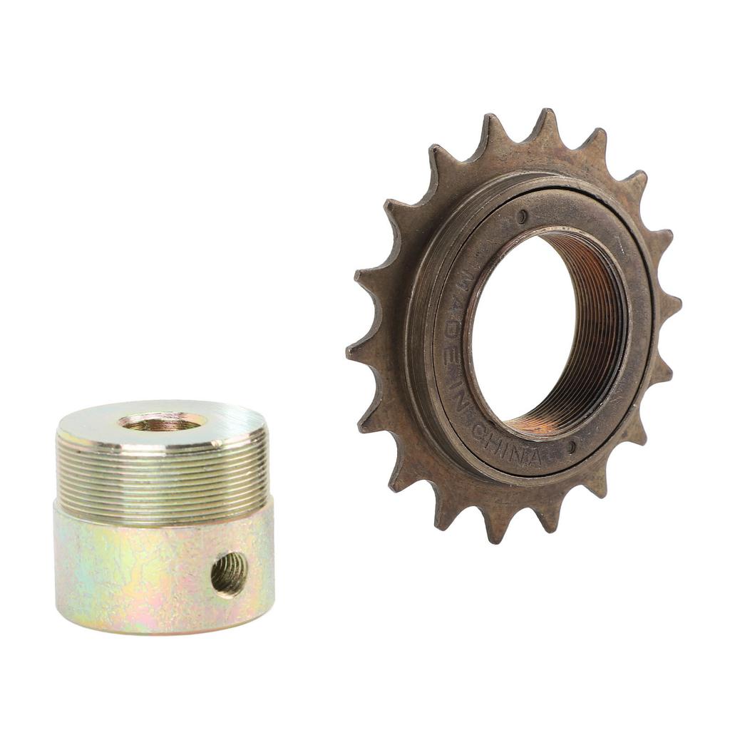 Single Speed Freewheel 18T Threaded Freewheel with 13mm Connector Cycling Replacement A