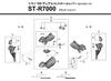 SHIMANO Кронштейн для запасных частей Y8ZH98060 (Осталось) ST-R7000