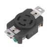 5 Holes Industrial Socket Brass Contacts Locking Receptacle Outlet  30A 120/208V