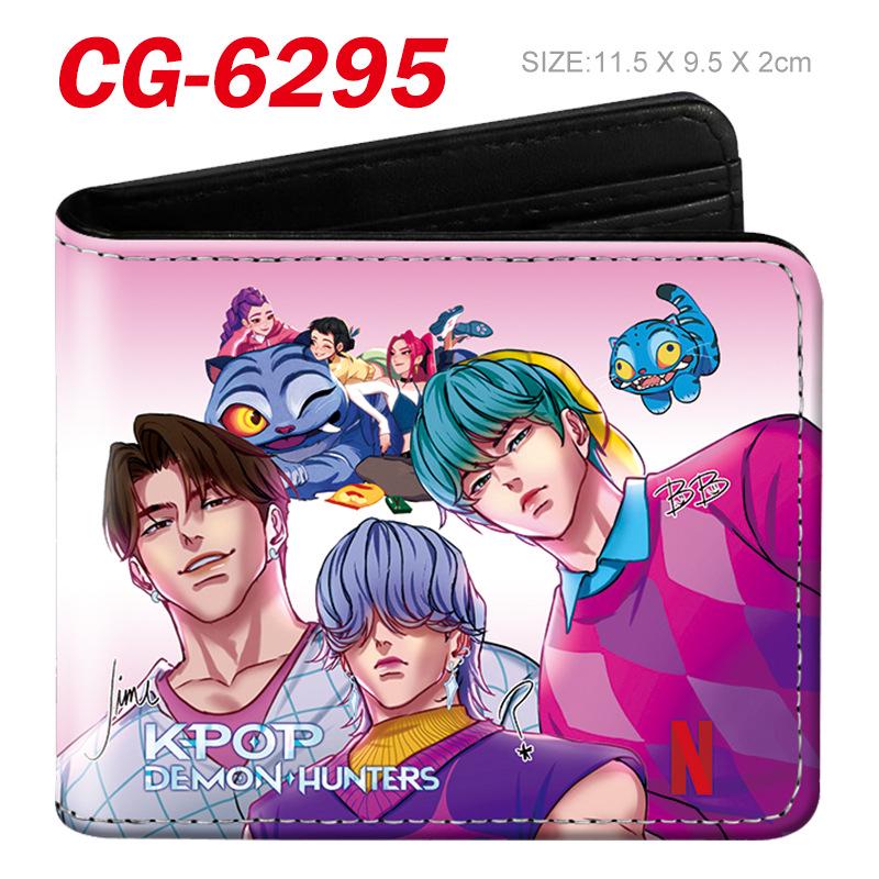 K-POP Demon Hunter Девичья группа 3D Тисненый Аниме Кошелек для Студентов и Поклонников