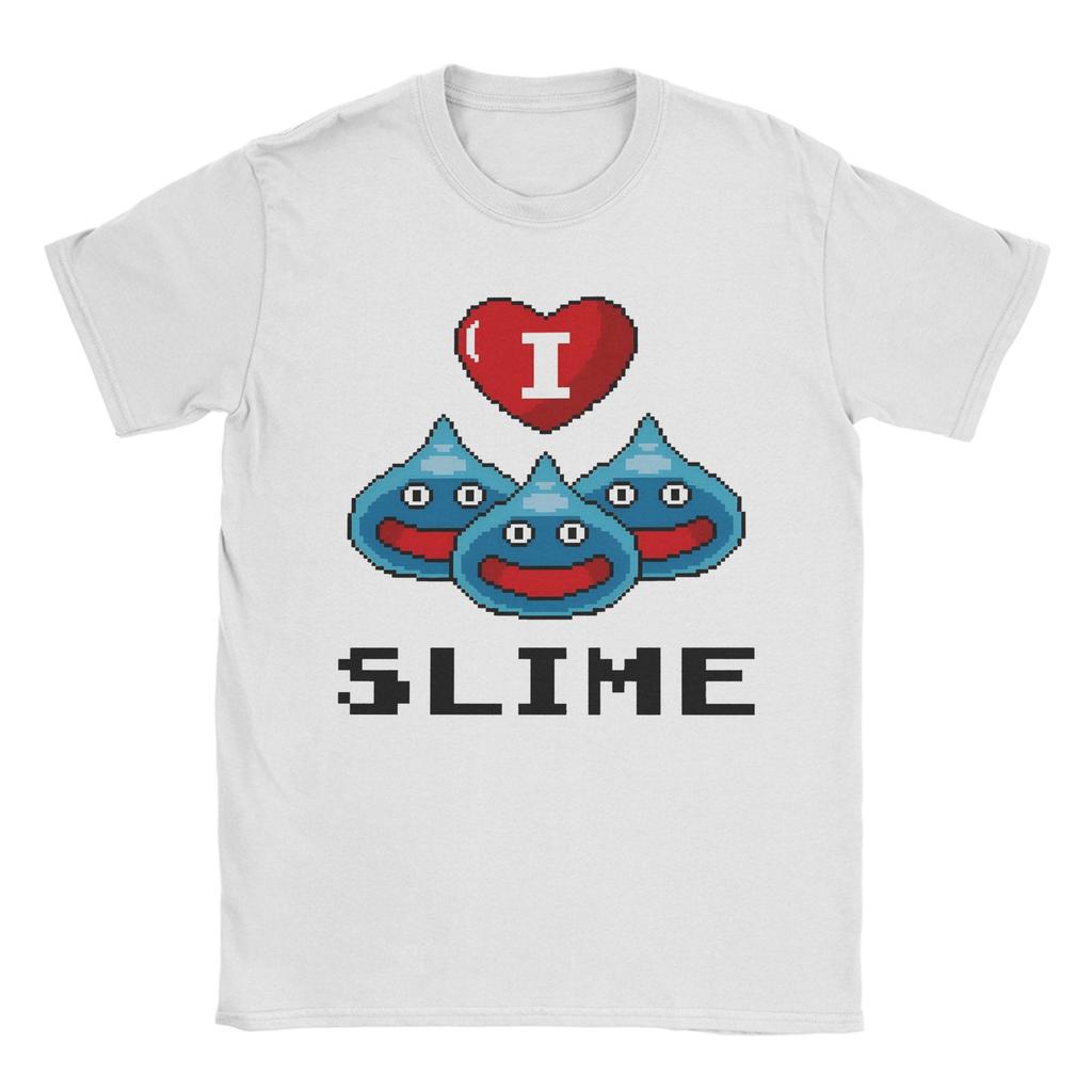Unisex Women New Arrival Dragon Quest slime Tee T Shirt Cotton Tshirts Clothes