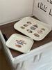 Cute Cartoon Breakfast Tray Table Debris Storage Snacks Ornaments Tray Posing Decorative Props