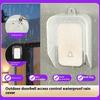 1 Set Wireless Door Bell Chime Button Protective Cover Outdoor Home Doorbell Waterproof Cover Splash Guard Cover