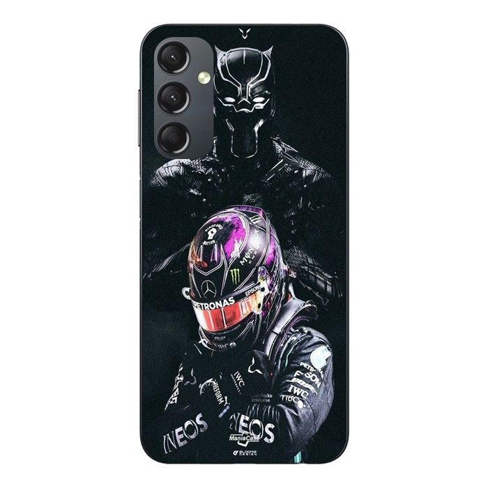 Coque Pour Samsung galaxy A24 Lewis Hamilton Black Panther Maniacase