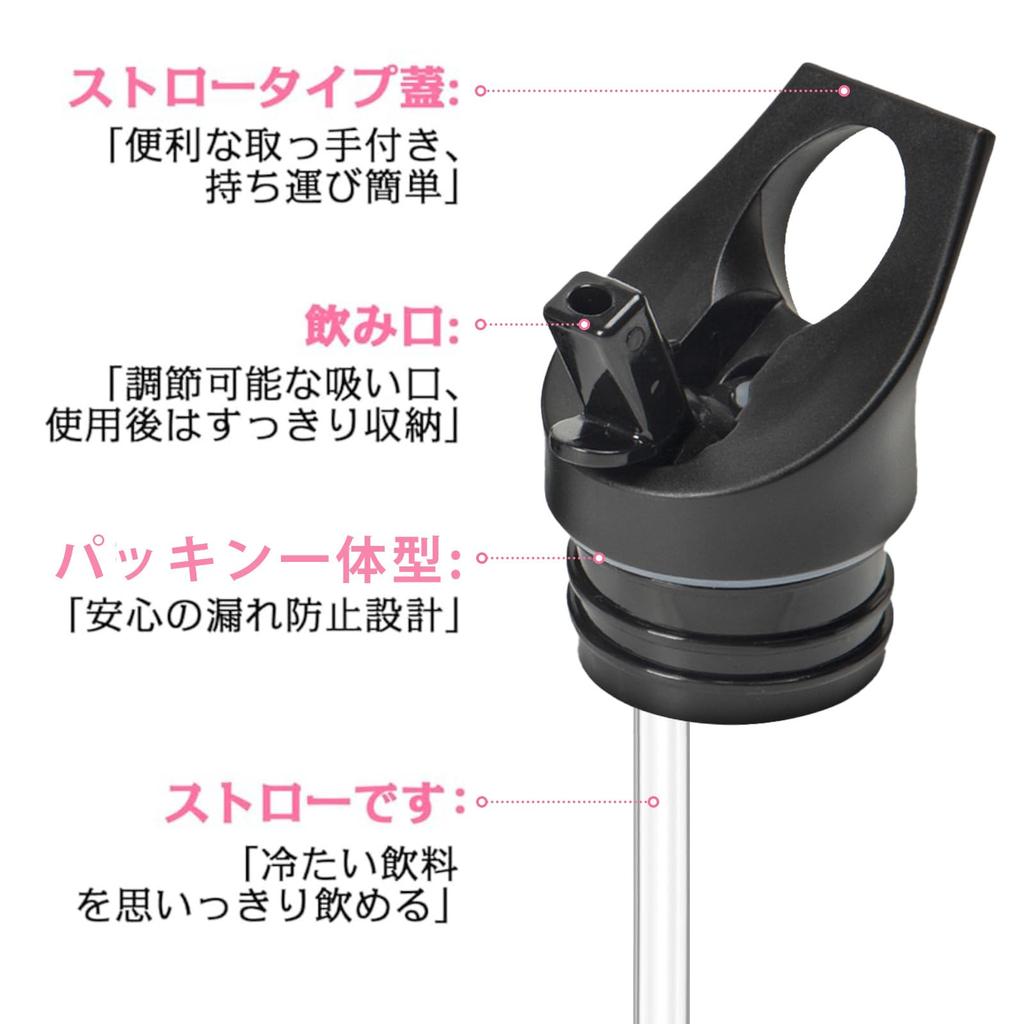 BOONSHAK 1 Liter Water Bottle, Carbonated and Sports Drink Compatible, Keeps Drinks Cold, Carbonated, Lightweight, Easy to Clean, Stainless Steel,