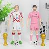 13cm 8Pcs/Set The Football Model Dolls Cartoon Cute Action Figure Car Accessories Football Fans Gifts