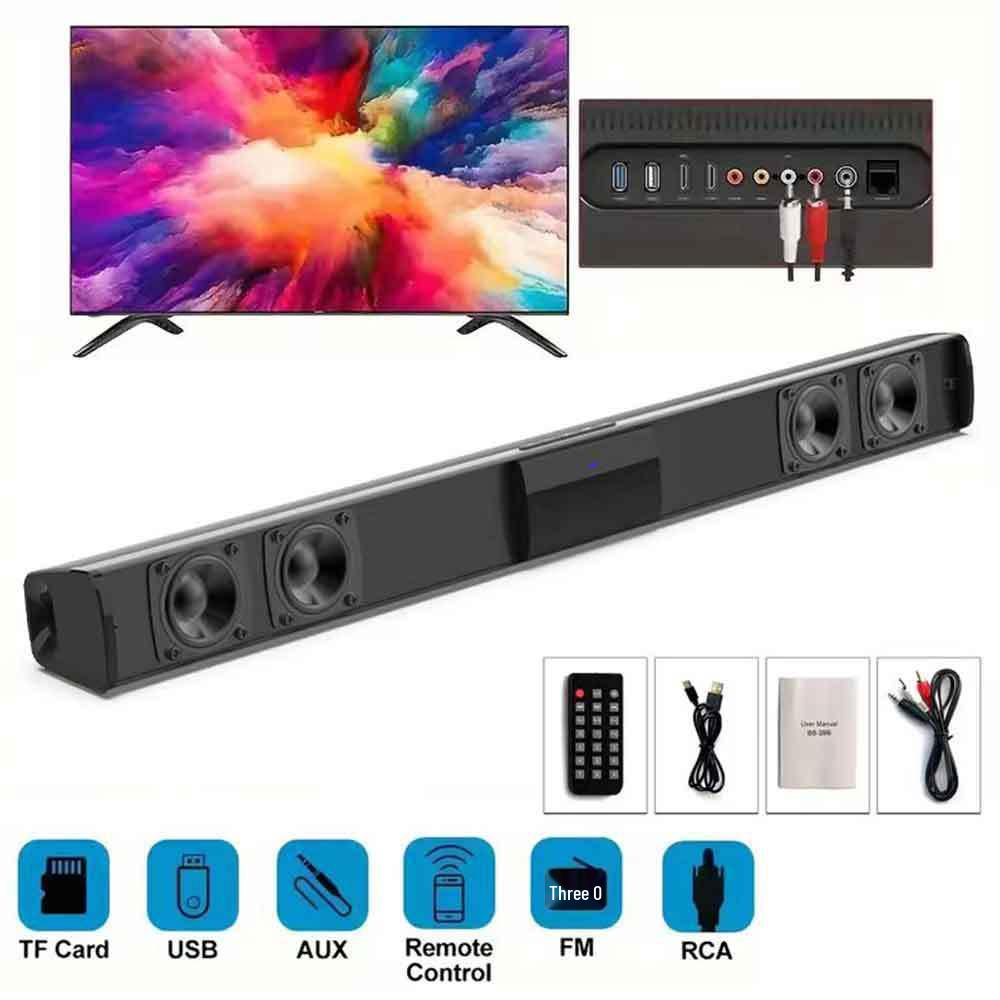 BS28B Длинная Bluetooth-колонка для ТВ, компьютера и ноутбука