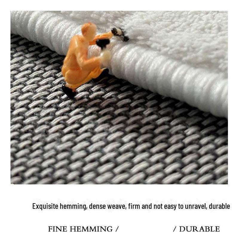 Luxurious Cotton and Imitation Cashmere Carpet for Living Room, Bedroom, and Sofa Area
