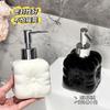 Диспенсер для дезинфицирующего средства для рук, бутылка, легкая роскошь, бытовая керамическая прессованная пустая бутылка, отель, гель для душа, шампунь, дозатор для мыла