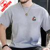 Streetwear T Shirt Summer Palestining Football Hip Hop T Shirts Cotton Tee Unisex YK Retro Custom Logo Short Sleeve Clothing