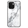 For OnePlus 13T 5G Case Marble Pattern Tempered Glass+PC+TPU Protective Phone Cover