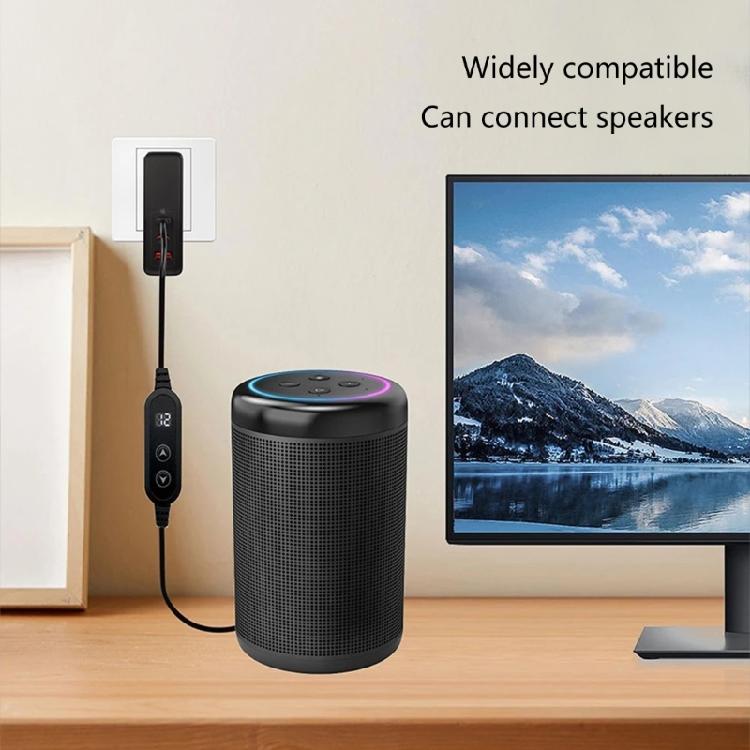 Кабель-адаптер USB C на DC5521 Зарядный шнур с 8 сменными штекерами Опционально Поддерживает от 5 В до 20 В для ноутбуков и других устройств