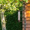 Garden Thermometer Hydrothermograph Measurement Outdoor Outside