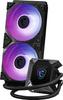 MSI MPG CORELIQUID K240 V2 Simple Water Cooling CPU Cooler Compatible with LGA1700 FN1699 Black