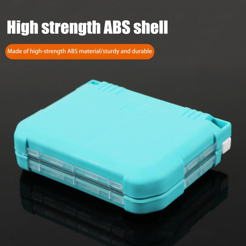 Waterproof Storage Fishing Tackle Box With Removable Dividers Large Capacity Easy Carrying For Different Bait Hooks