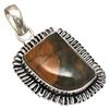 Подвеска Newlite Jasper Gemstone Handmade ко Дню матери, серебряное украшение 1,75 дюйма