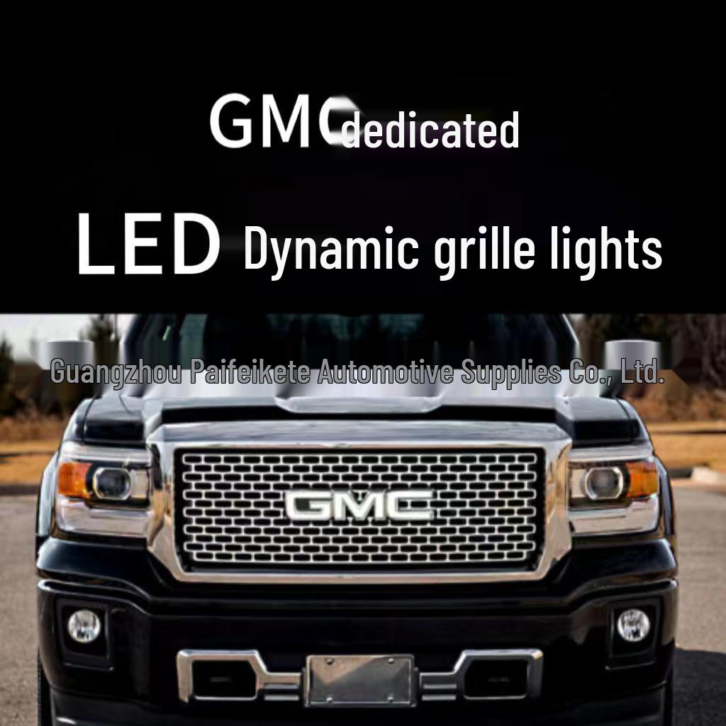 Динамичный светодиодный flowing light значок на решетку автомобиля