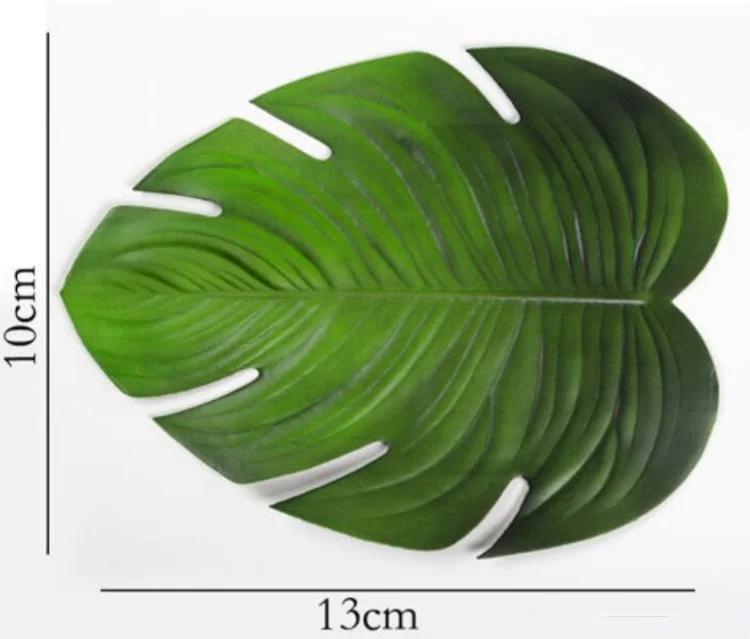 Экологичные подставки из ЭВА, Подставки в виде листьев черепашьего панциря, Имитация растения, Теплоизоляционный слой, Водонепроницаемая, Нескользящая подкладка