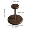 Desktop Paper Cup Holder with Wood Grain Disposable Paper Cup Rack shelf  Home